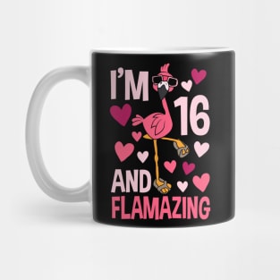 I'm 16 And Flamazing Flamingo Mug